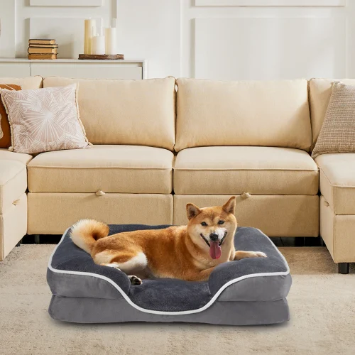 Orthopedic Memory Foam Dog Bed