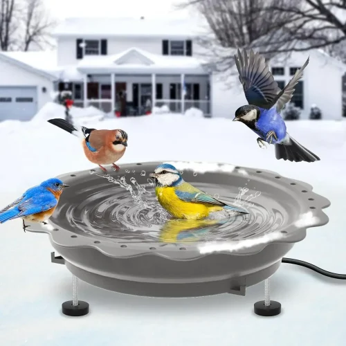 Outdoor Heated Bird Bath