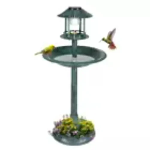 Garden Solar Bird Bath