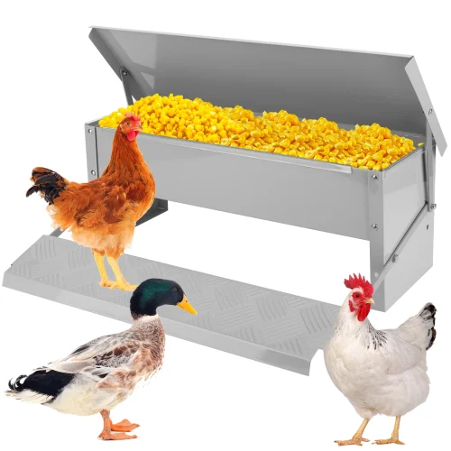 No Waste Chicken Feeder